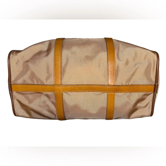 LANCEL Paris Nylon/Leather Boston Bag - Picture 7 of 9